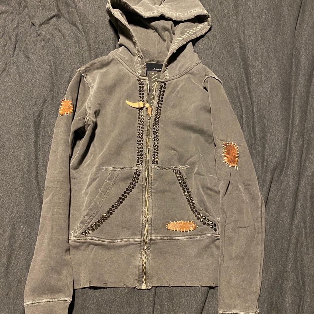 Patchwork Hoodie - image 1